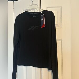 Reebok Long-sleeve Black ACTIVCHILL Shirt